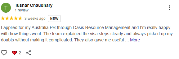 oasis resource management google reviews, oasis visas google reviews
 