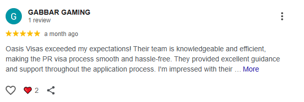 oasis resource management google reviews, oasis visas google reviews
 
