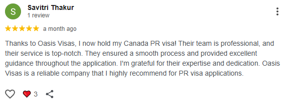 oasis resource management google reviews, oasis visas google reviews
 