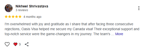 oasis resource management google reviews, oasis visas google reviews
 
