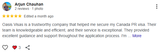 oasis resource management google reviews, oasis visas google reviews
 